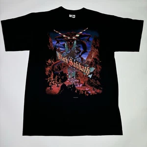 Vintage 1997 Black Sabbath Tour T-Shirt Size Large Cronies Tag Brand New Unworn - Picture 1 of 20
