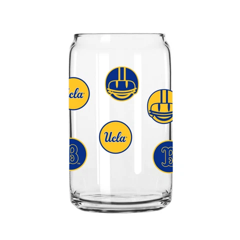 UCLA Bruins 16oz. Smiley Can Glass Cover