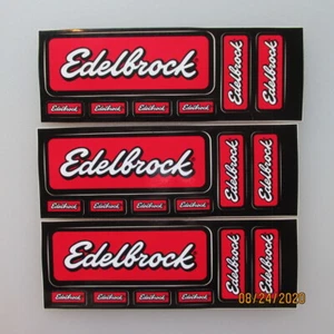 Edelbrock Original Vintage 1990er Racing Aufkleber/Sticker klein NEW OLD STOCK - Bild 1 von 8