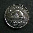 DT) Kanada 5 Cent 2003 &quot;P&quot; Canada + Tier Biber Nagetier Castor Canadensis S&#228;uger