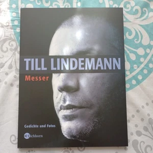 Messer: Gedichte und Fotos - Eichborn Rammstein | Till Lindemann Rammstein - Bild 1 von 2