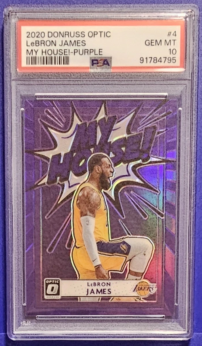 LeBron James Professional Sports PSA Basketball Trading Cards for