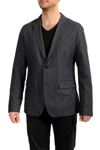 Hugo Boss Men's "Narvik3-W" Blue Striped Two Button Blazer US 42R IT 52R - Picture 1 of 6