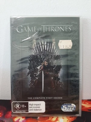 Game of Thrones Season 1 DVD Boxset Region 4 Brand New Sealed HBO Series - Image 1 of 4