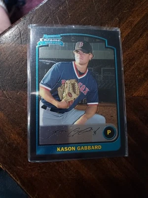 2003 Topps Crome Kason Gabbard 215 - Image 1 of 2