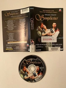 Johann Strauss - Simplicius - (EX.-LIBRARY) DVD /Cover Art Only (NO CASE) - Picture 1 of 7