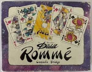 Diddl Rommé Canasta Bridge -  Vintage Kartenspiel 90er - Komplett Rarität RAR - Bild 1 von 3