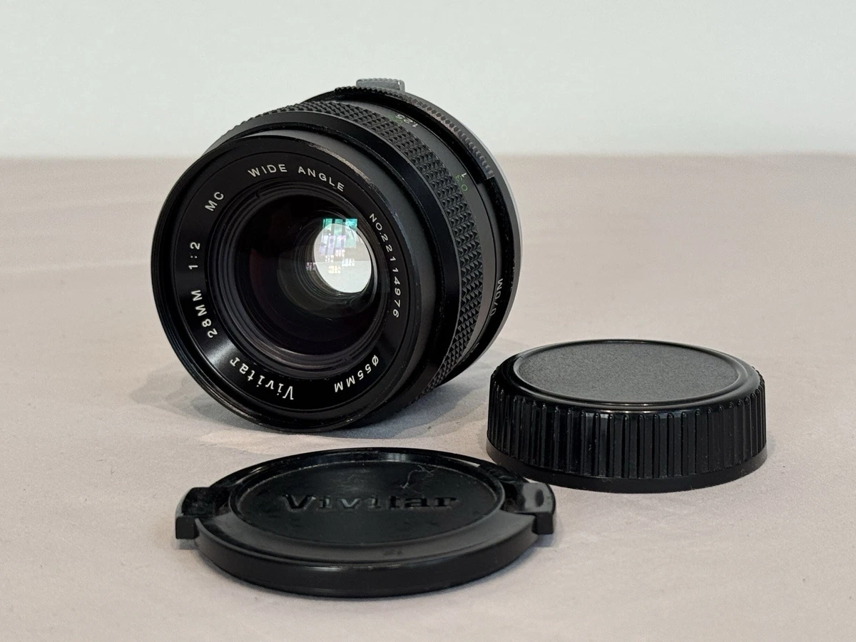 【期間限定値下】【隠れた名品】Vivitar 28mm/f:2.0 FDマウント Vivitar 28mm f2.0 MC Close Focus Wide Angle - Lens – Kamerastore