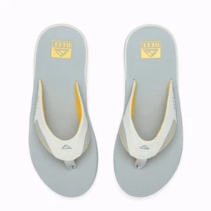 Reef Fanning - gelb/grau Flip Flops Herren 8 Damen 9,5 - Bild 1 von 7