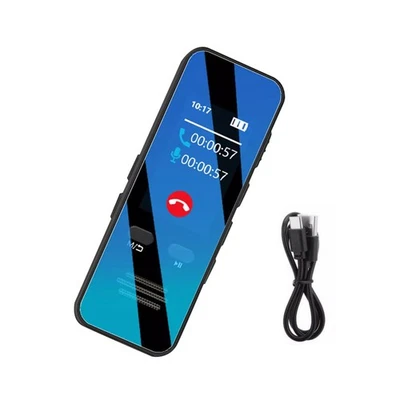 New Black Portable 32GB Bluetooth Digital Audio Voice Recorder MP3 Player - Image 1 of 4