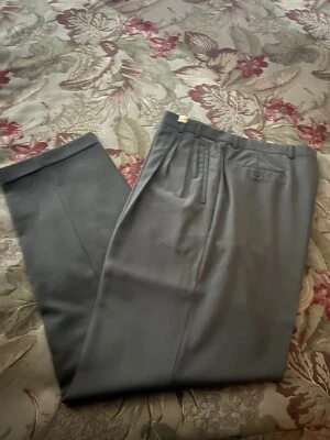 "Pantalones de lana Tallis verde oliva W 38"" con entrepierna 36""" Foto 1 de 4