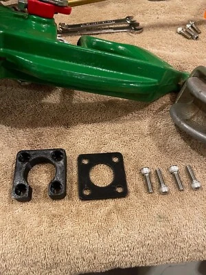 Conector de manguera de nailon para aspersor National Walking reforzador, junta y tornillos Foto 1 de 4