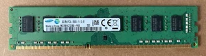 Lot of 2x Samsung 8GB  16GB PC3-12800U 1600MHz DDR3 Low Profile RAM Tested  - Picture 1 of 1