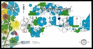 SG05 NETHERLANDS 2008 Two FDC's Don't forget them - flowers - Picture 1 of 2