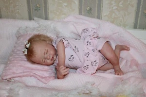 Reborn Doll Liam (now Lily) by Bountiful Baby, reborn by artist Linda Wiseman - Picture 1 of 11