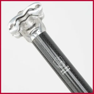 CAMPAGNOLO RECORD CARBON SEATPOST 27.2 mm 250 mm VINTAGE OLD BIKE BICYCLE - Picture 1 of 8