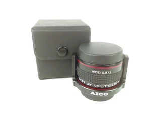 AICO Japan Qwickflip Telephoto 2x / Wide Angle 0.5x Dual Conversion Lens, 37mm - Picture 1 of 4