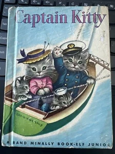 Captain Kitty by Godfrey Lynn A Rand McNally Elf Junior Book - Picture 1 of 3
