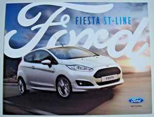 Ford . Fiesta . Ford Fiesta . ST Line . July 2016 Sales Brochure - Picture 1 of 1