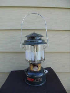 Vintage Coleman CLX Adjustable Model 290 Green Double Mantle Lantern Dated 1984 - Picture 1 of 10