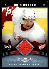 2006-07 Upper Deck Black Diamond Jerseys KRIS DRAPER