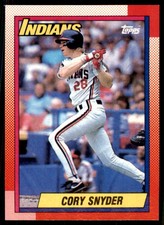 1990 Topps Cory Snyder Baseball Cards #770