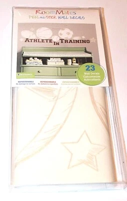 RoomMates Peel & Stick Sports Athlete in Training Wall Decals   23 Ct  - Изображение 1 из 2