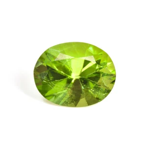 6.144ct I Natural Peridot Oval Cut Loose Gemstone Birthstone August - Imagen 1 de 4