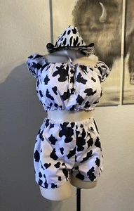 Handmade “Cow”girl Costume S/M - Picture 1 of 12