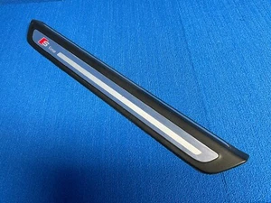 2009-2017 AUDI Q5 8R FRONT RIGHT S LINE DOOR SILL SCUFF PLATE COVER TRIM OEM - Picture 1 of 5