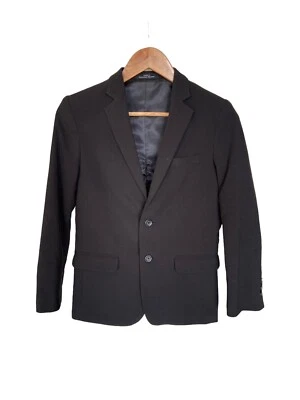 Chaqueta Deportiva Blazer CK Calvin Klein Negra Niños Talla Pequeña 13-15 Buen Estado Foto 1 de 4