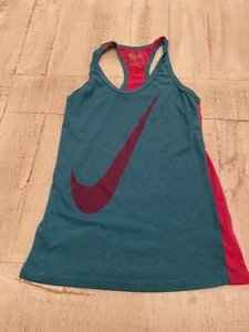 Camiseta sin mangas deportiva para mujer Nike Dri-Fit azul talla XS - Imagen 1 de 3