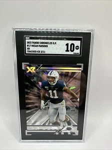 2022 Panini Chronicles Draft Picks XR Cracked Ice #/11 Micah Parsons SGC 10 GEM - Picture 1 of 2