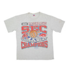 Vintage TEAM RATED Razorbacks 1995 Champions USA T-Shirt Short Sleeve Mens L