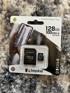 Kingston Micro SD Card 16GB 32GB 64GB 128GB TF Class 10 For Smartphones Tablets - Picture 1 of 1