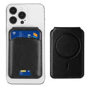 Portable Magnetic Card Storage Wallet Phone Stand for MagSafe iPhone 15 14 13 12 - Picture 1 of 28
