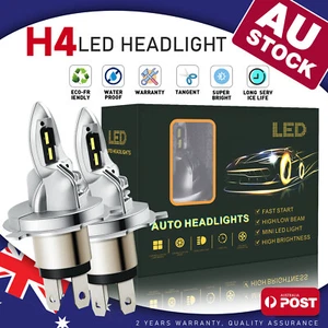 For MITSUBISHI 380(2005-2008)Kit H/L Beam Canbus H4 LED Headlight Globe 12000LM - Picture 1 of 16