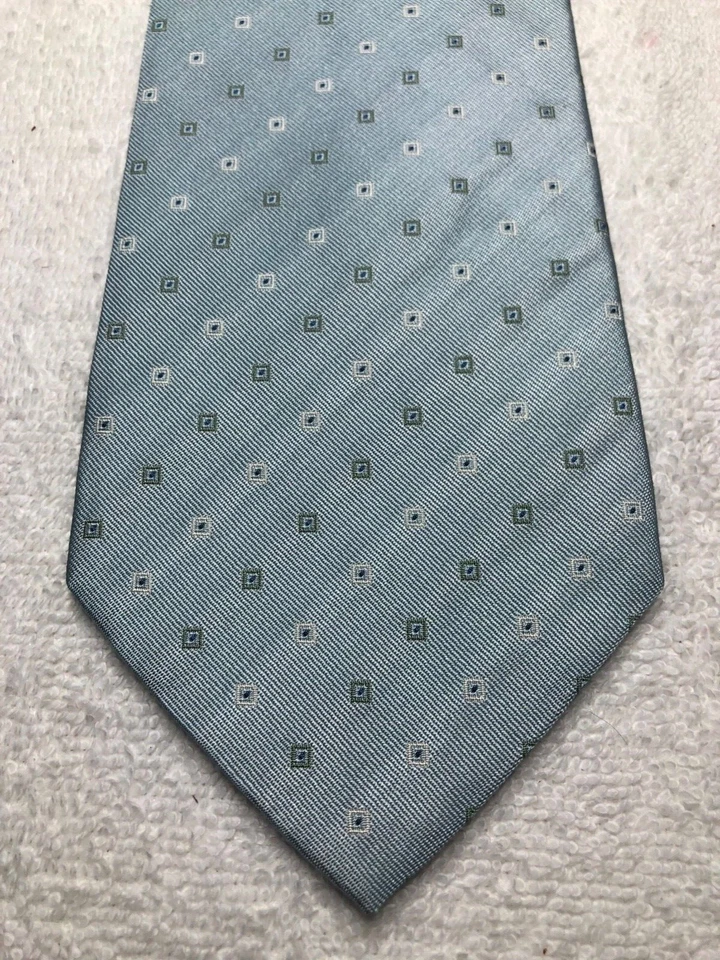 MASSIMO DUTTI CORBATA HOMBRE AZUL CLARO CON BLANCO 3,75 X 59 Foto 1 de 4