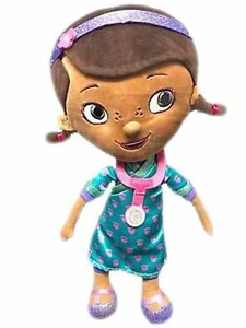 Disney Store Doc McStuffins Stuffed Plush 13" Animal Scrubs New NWT RARE HTF - Picture 1 of 7