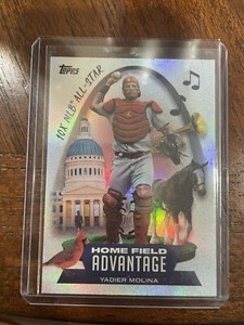 2022 Topps Yadier Molina Home Field Advantage #HA-16 Short Print SP Cardinals