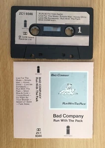 🌟BAD COMPANY🌟CASSETTE ALBUM🌟BLUES🌟HARD ROCK🌟HEAVY METAL🌟FREE UK🇬🇧POSTAGE - Picture 1 of 8