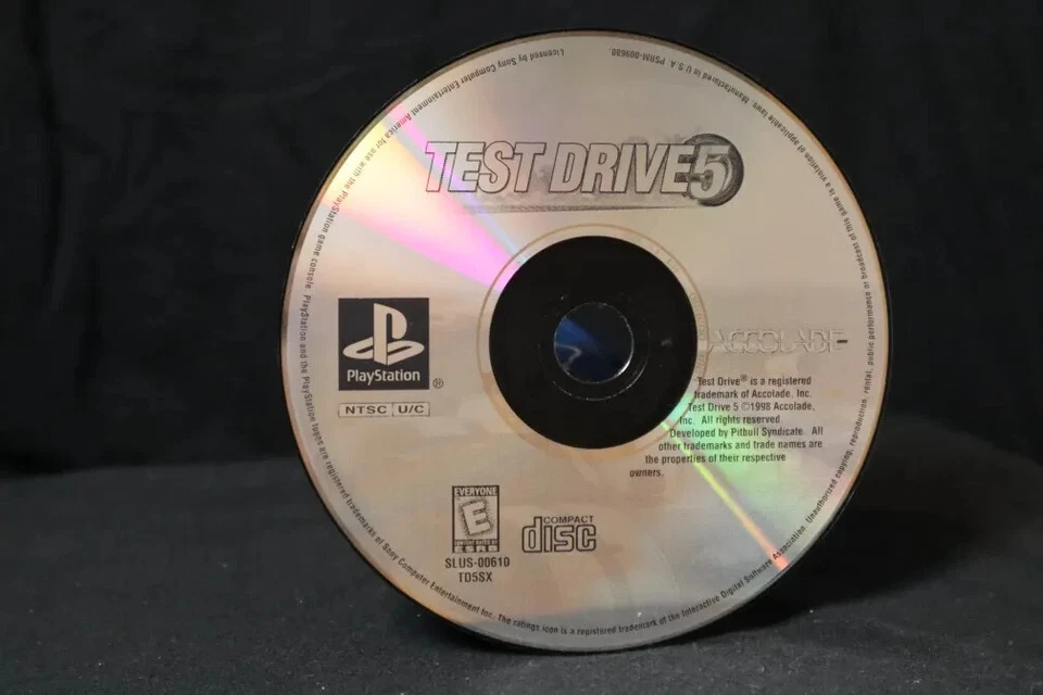 Test Drive 5 (PlayStation PS1) disc only - Image 1 of 1