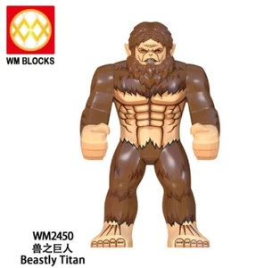 Custom Attack on Titan, Beastly Titan Big Minifigure, New/Mint - Picture 1 of 1