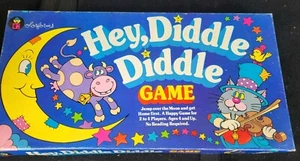 Rare Hey Diddle Diddle Game Colorforms Jump Over the Moon Vintage - Picture 1 of 5