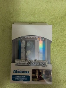 Weiss Schwarz Trading Card Game Trial Deck Disney Pixar Monsters Inc - New - Picture 1 of 3