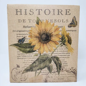 Album fotografico stile vintage Raymond Waites girasole 9""x8"" contiene 180 immagini 4""x6 - Foto 1 di 11