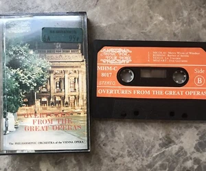 OVERTURES FROM THE GREAT OPERAS ~ ORIGINAL CASSETTE ALBUM  - Picture 1 of 2