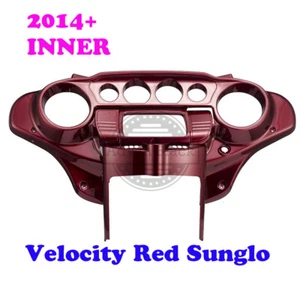 Velocity Red Batwing Inner Speedometer Fairing for Harley Ultra Touring 2014+ - Picture 1 of 11
