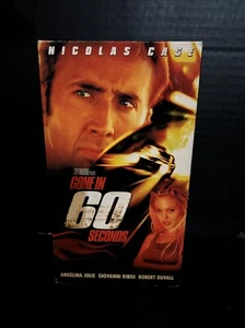 Gone in 60 Seconds (VHS, 2000) - Nicholas Cage - Angelina Jolie - Picture 1 of 2