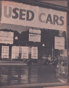 July 1944 Fortune Magazine  Used Cars Photo Print - Bild 1 von 1